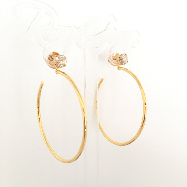 Launch Party Hoops - Gold