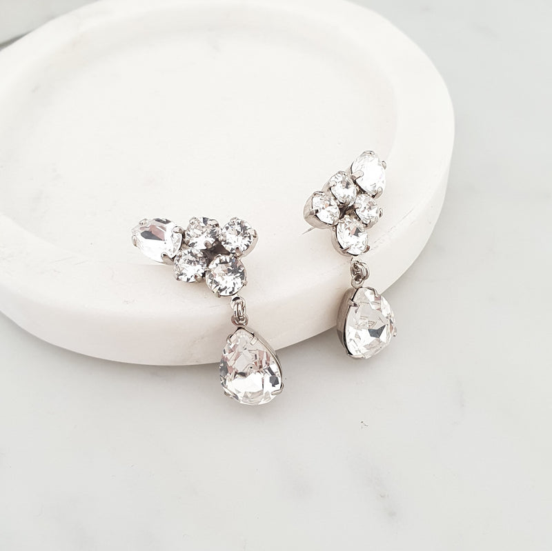 Julia Swarovski Diamond Earrings
