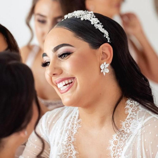 Larissa Crystal Statement Studs