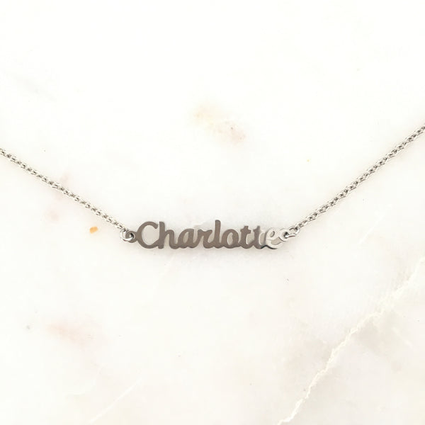Name Necklace - A to K Names