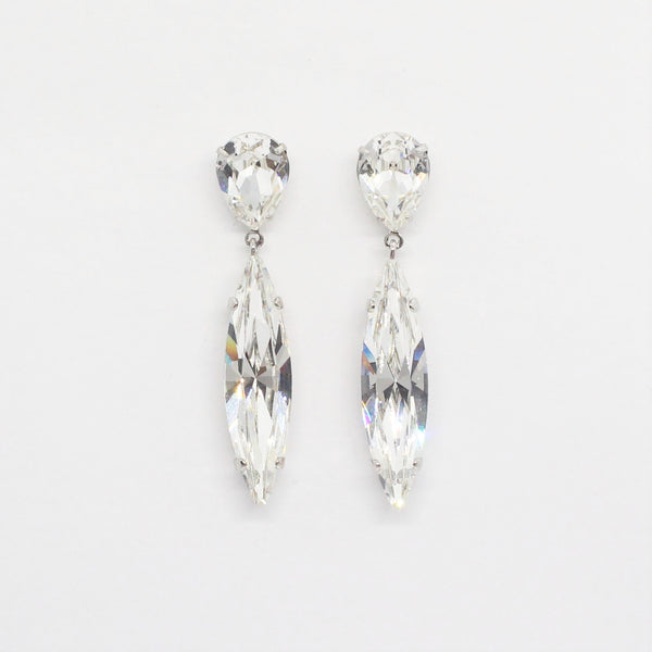 Jolie Sphinx Earrings - Swarovski Crystal