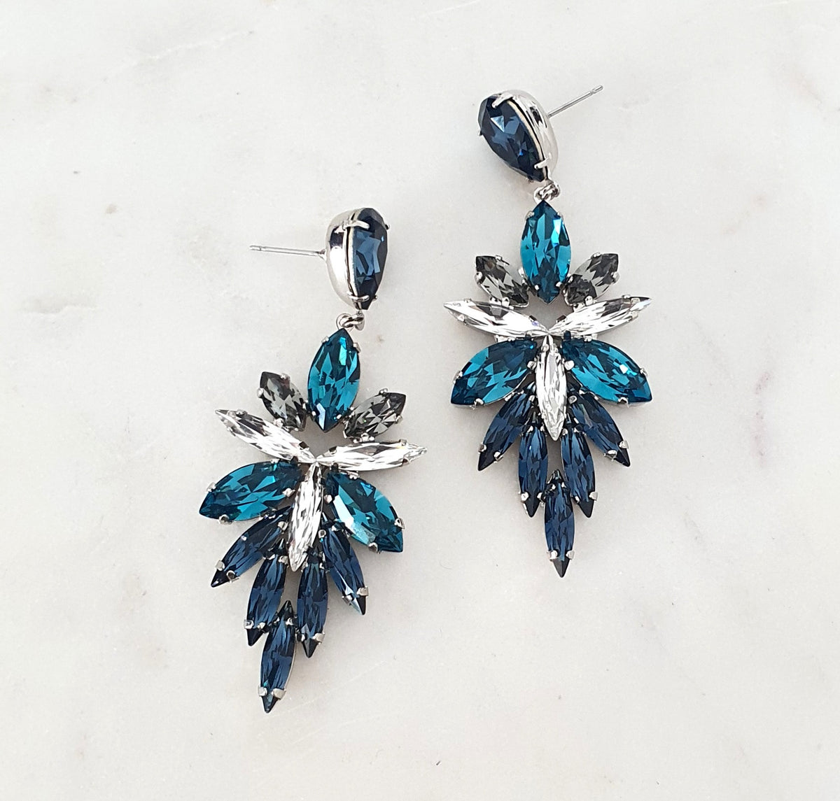Earrings Tagged Navy Ronza George Jewellery