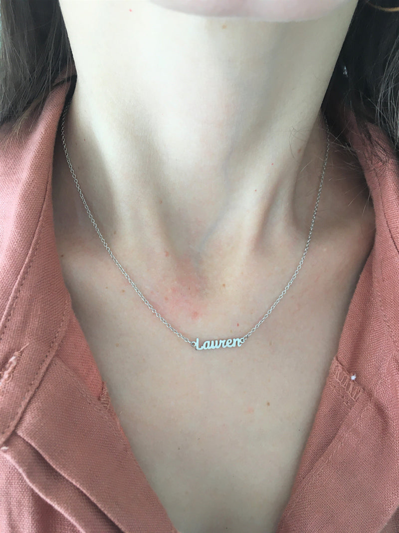 Name Necklaces - L to Z Names