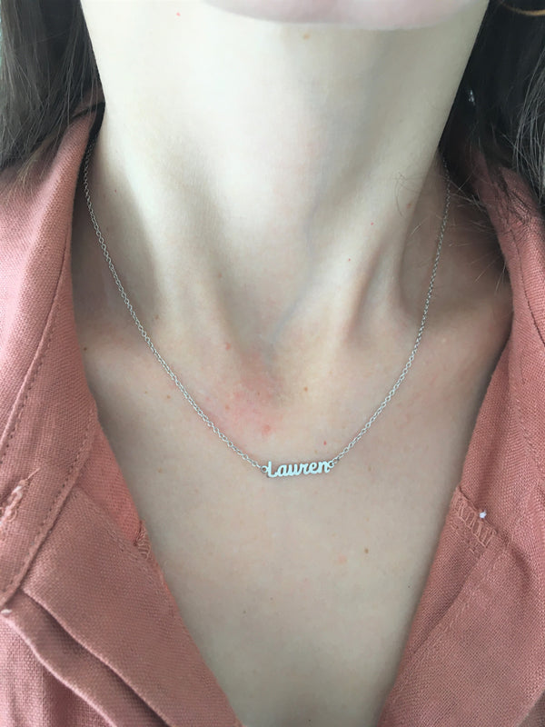 Name Necklace - A to K Names